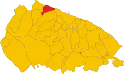 Localisation de Giovinazzo