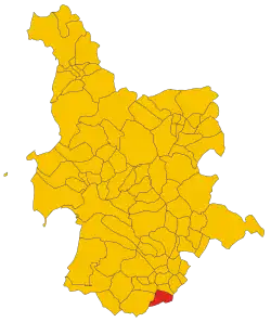 Localisation de Gonnostramatza