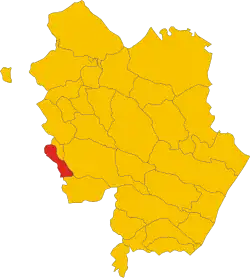 Localisation de Gorgoglione