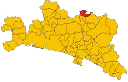 Localisation de Gorreto