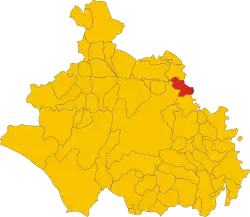 Localisation de Graffignano