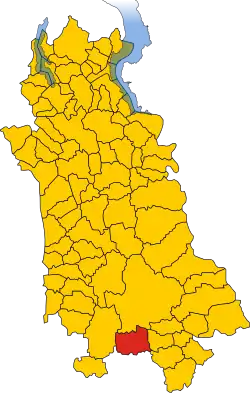 Localisation de Granozzo con Monticello