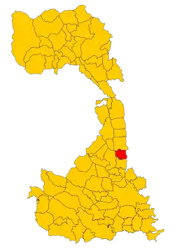 Localisation de Greggio