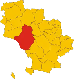 Localisation de Grosseto