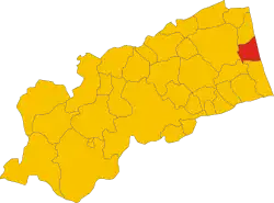 Localisation de Grottammare