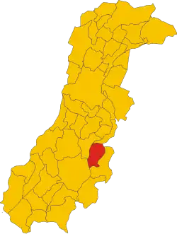 Localisation de Guiglia
