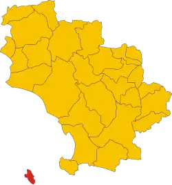 Localisation de Île de Giglio