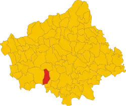 Localisation de Istrana