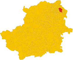 Localisation de Ivrée