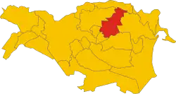 Localisation de Jolanda di Savoia