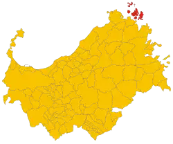 Localisation de La Maddalena