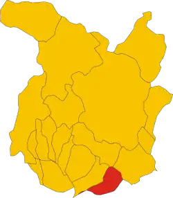 Localisation de Lamporecchio