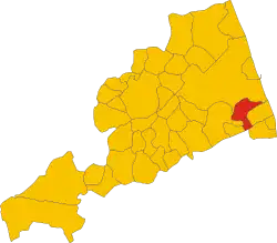 Localisation de Lapedona