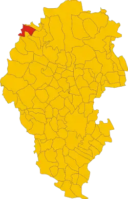 Localisation de Lastebasse