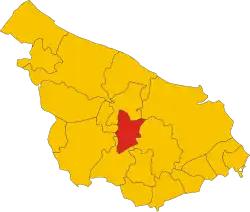 Localisation de Latiano