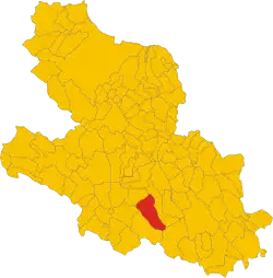 Localisation de Lecce nei Marsi