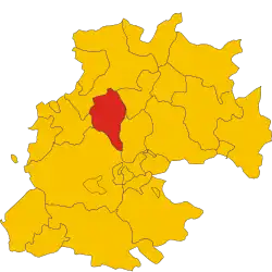 Localisation de Leonforte