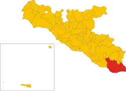 Localisation de Licata