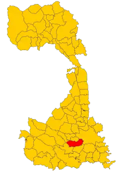 Localisation de Lignana