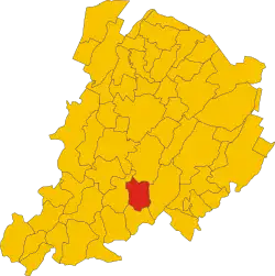 Localisation de Loiano