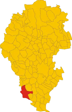 Localisation de Lonigo