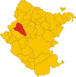 Localisation de Loro Ciuffenna