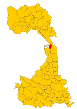 Localisation de Lozzolo