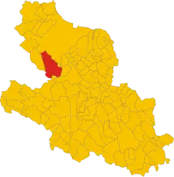 Localisation de Lucoli