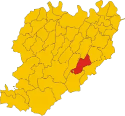 Localisation de Lugagnano Val d'Arda