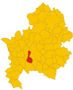 Localisation de Macchia d'Isernia