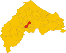 Localisation de Maiolati Spontini