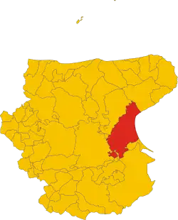 Localisation de Manfredonia