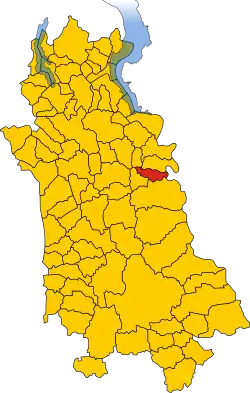 Localisation de Marano Ticino