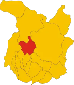 Localisation de Marliana