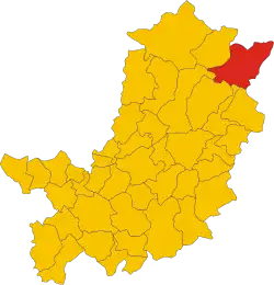 Localisation de Marradi