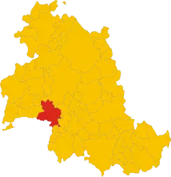 Localisation de Marsciano