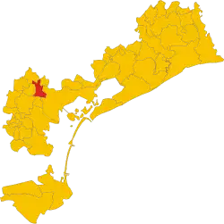 Localisation de Martellago