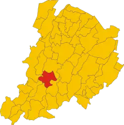 Localisation de Marzabotto