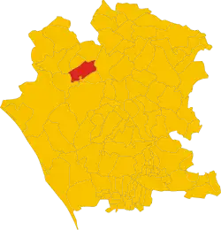 Localisation de Marzano Appio