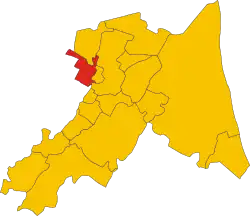 Localisation de Massa Lombarda