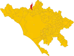 Localisation de Mazzano Romano