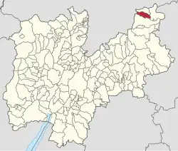 Localisation de Mazzin