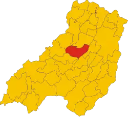 Localisation de Medesano