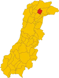 Localisation de Medolla