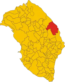 Localisation de Melendugno