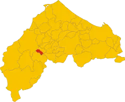 Localisation de Mergo