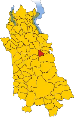 Localisation de Mezzomerico