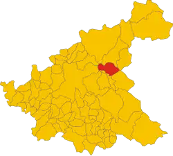 Localisation de Micigliano