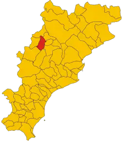 Localisation de Millesimo