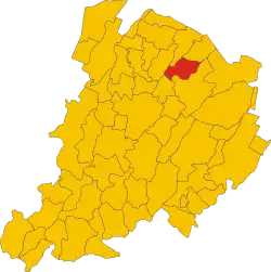 Localisation de Minerbio